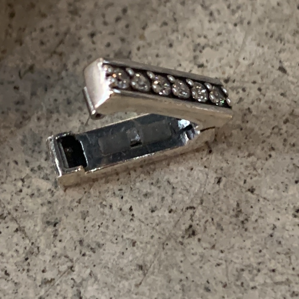 Retired Sparkling Clip Reflexions Charm - image 3